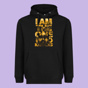 I Am The One Who Knocks Heavyweight Hoodie Designed By Artisfamous
