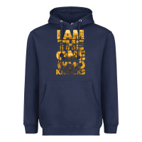 Navy i am the one who knocks Heavyweight Hoodie - artisFamous