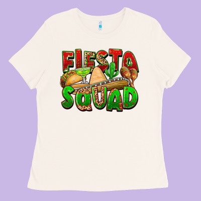 Fiesta Squad Ladies Tee Designed By Fadigitalartstudio