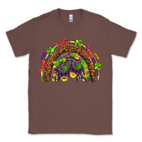 Chestnut Mardi Gras rainbow Classic Tee - HowdyJamesFarm