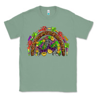 Sage Mardi Gras rainbow Classic Tee - HowdyJamesFarm