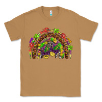 Toasted Coconut Mardi Gras rainbow Classic Tee - HowdyJamesFarm