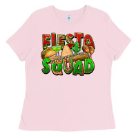 Bubblegum Pink Fiesta squad Ladies Tee - FaDigitalArtStudio