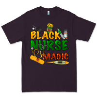 Plum Black Nurse magic Premium Tee - HowdyJamesFarm