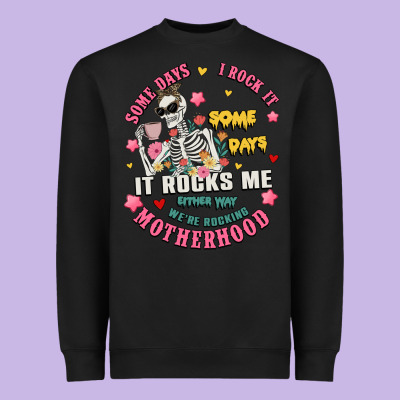Funny Motherhood Heavyweight Sweatshirt Designed By Jahusdesignshop