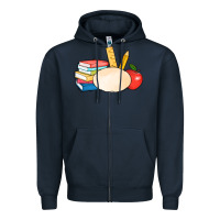 Navy back to school custom Zipper Hoodie - AdoDesignShop