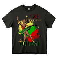Asphalt little melanin queen Heavy Core Tee - CowGirlArtShop