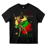 Black little melanin queen Heavy Core Tee - CowGirlArtShop