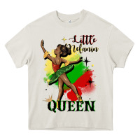 Little Melanin Queen Heavy Core Tee | Teevron