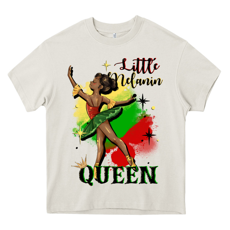 Little Melanin Queen Heavy Core Tee by CowGirlArtShop | Teevron