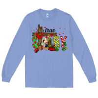 Colony Blue True Story Holy Family Long Sleeve Tee - FaDigitalArtStudio