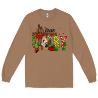 Toasted Coconut True Story Holy Family Long Sleeve Tee - FaDigitalArtStudio