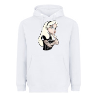 White alice tattoo Heavyweight Hoodie - artisFamous