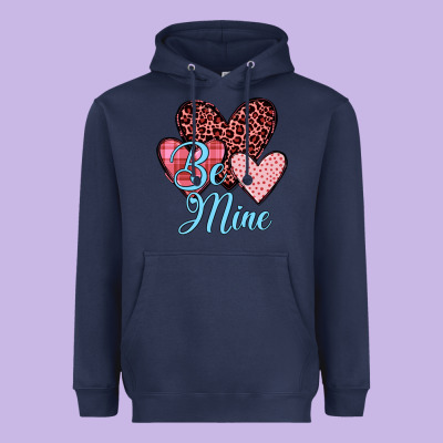Hearts Be Mine Heavyweight Hoodie Designed By Jahusdesignshop