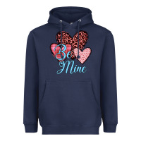 Navy hearts be mine Heavyweight Hoodie - JahusDesignShop