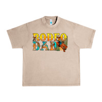French Oak Western Rodeo Dad Urban Heavy Tee - BundleAndBundleShop