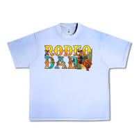 Grape Ice Western Rodeo Dad Urban Heavy Tee - BundleAndBundleShop