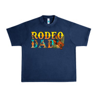 Navy Western Rodeo Dad Urban Heavy Tee - BundleAndBundleShop