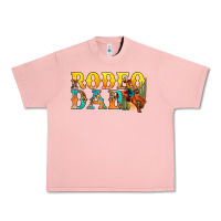 Salmon Western Rodeo Dad Urban Heavy Tee - BundleAndBundleShop
