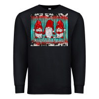 Black merry christmas gnomies tumbler Premium Sweatshirt - JahusDesignShop