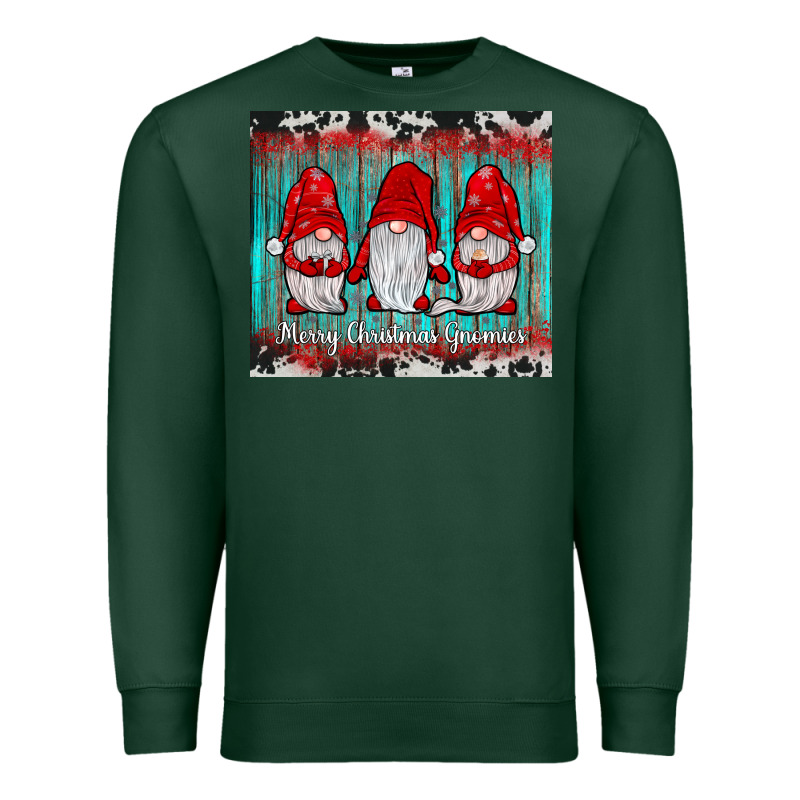 Merry Christmas Gnomies Tumbler Premium Sweatshirt by JahusDesignShop | Teevron