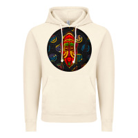 Vintage Artic african masks round earrings 2 Vintage Hoodie - BundleAndBundleShop