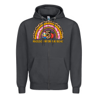 Smoke back to school rainbow hello fifth grade Zipper Hoodie - AdoDesignShop