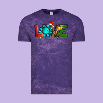 Christmas Gemstone Love Vintage Tee Designed By Ranaportraitstore
