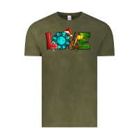 Vintage Olive christmas gemstone love Vintage Tee - RanaPortraitStore