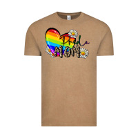 Vintage Coffee Pride Mom Mother's Day Vintage Tee - FaDigitalArtStudio