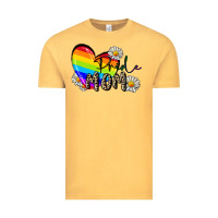 Vintage Mustard Pride Mom Mother's Day Vintage Tee - FaDigitalArtStudio