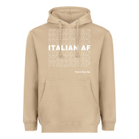 Mushroom italian af Heavyweight Hoodie - artisFamous