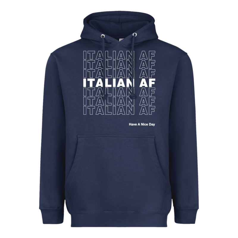 Italian Af Heavyweight Hoodie by artisFamous | Teevron