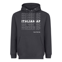 Smoke italian af Heavyweight Hoodie - artisFamous