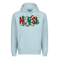 Blue Mist nurse christmas Premium Hoodie - RacoonDesign