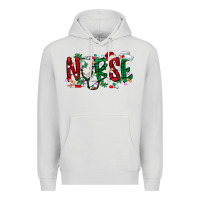 Dove Grey nurse christmas Premium Hoodie - RacoonDesign
