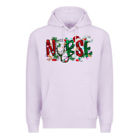 Lilac nurse christmas Premium Hoodie - RacoonDesign