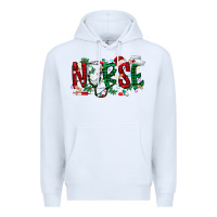 White nurse christmas Premium Hoodie - RacoonDesign