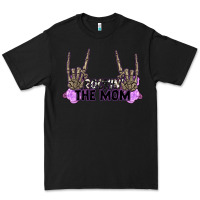 Black Rockin' the Mom Premium Tee - CowGirlArtShop