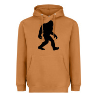 Meerkat bigfoot in black design Heavyweight Hoodie - artisFamous
