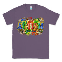 Lavender Autism accept understand love Classic Tee - CowGirlArtShop