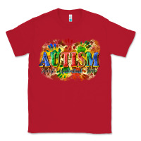 Red Autism accept understand love Classic Tee - CowGirlArtShop