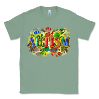 Sage Autism accept understand love Classic Tee - CowGirlArtShop