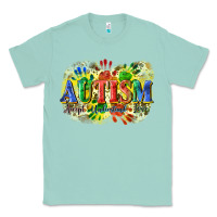 Seafoam Autism accept understand love Classic Tee - CowGirlArtShop