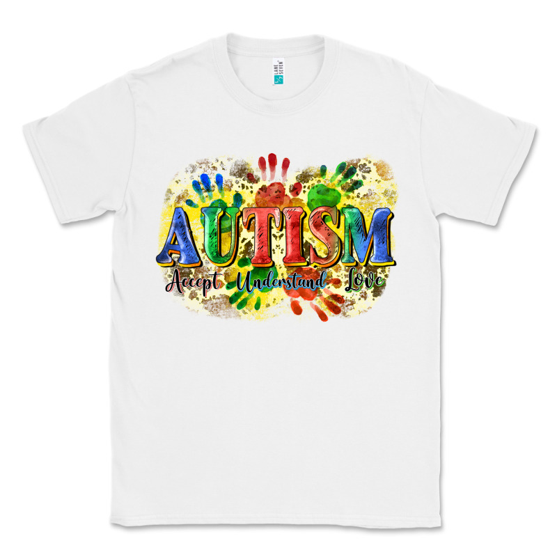 Autism Accept Understand Love Classic Tee by CowGirlArtShop | Teevron