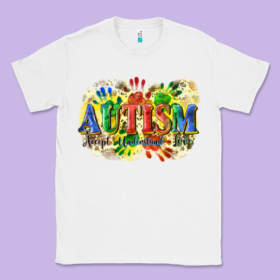 Autism Accept Understand Love Classic Tee Designed By Cowgirlartshop