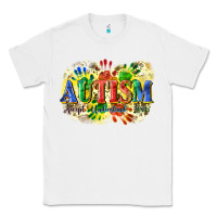 White Autism accept understand love Classic Tee - CowGirlArtShop
