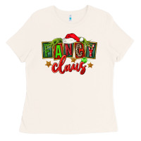 Bone christmas fancy claus Ladies Tee - FaDigitalArtStudio