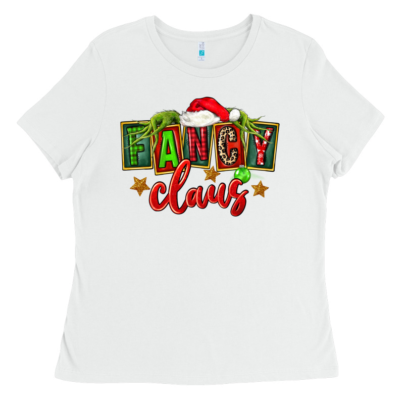 Christmas Fancy Claus Ladies Tee by FaDigitalArtStudio | Teevron