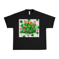 Black lucky charm st patricks Urban Heavy Tee - FaDigitalArtStudio